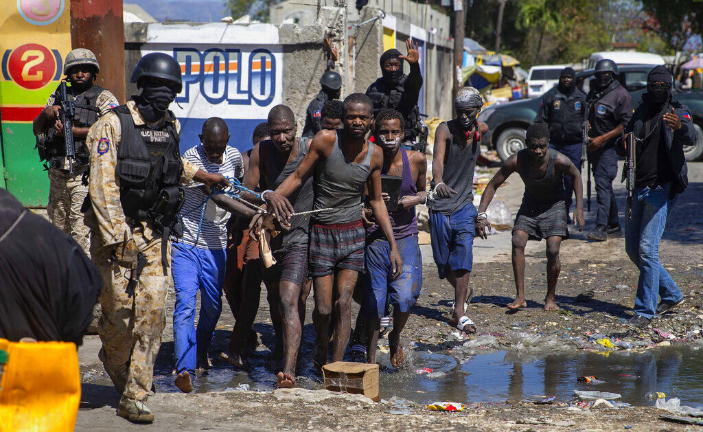 APTOPIX Haiti Prison Outbreak